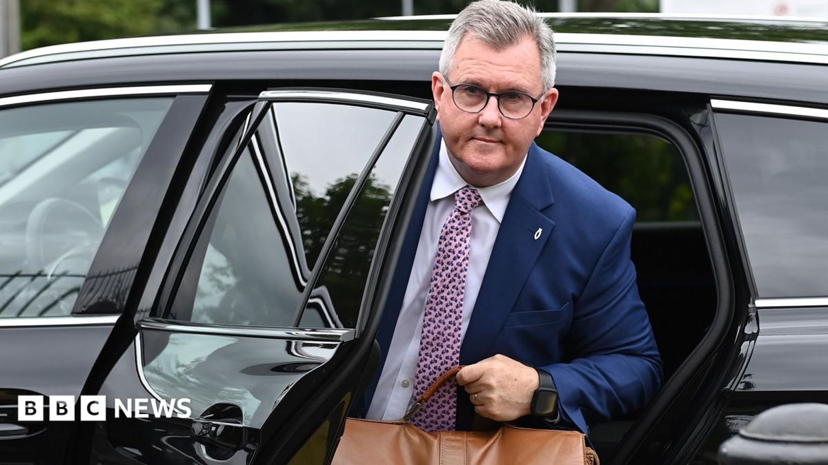 Jeffrey Donaldson: Former DUP leader found guilty of child sex abuse charges including one count of rape