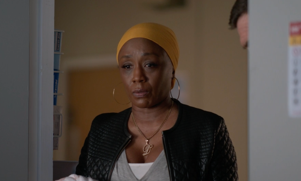 denise has started her cancer treatment in emotional scenes aired this tuesday denise has started her cancer treatment in emotional scenes aired this tuesday