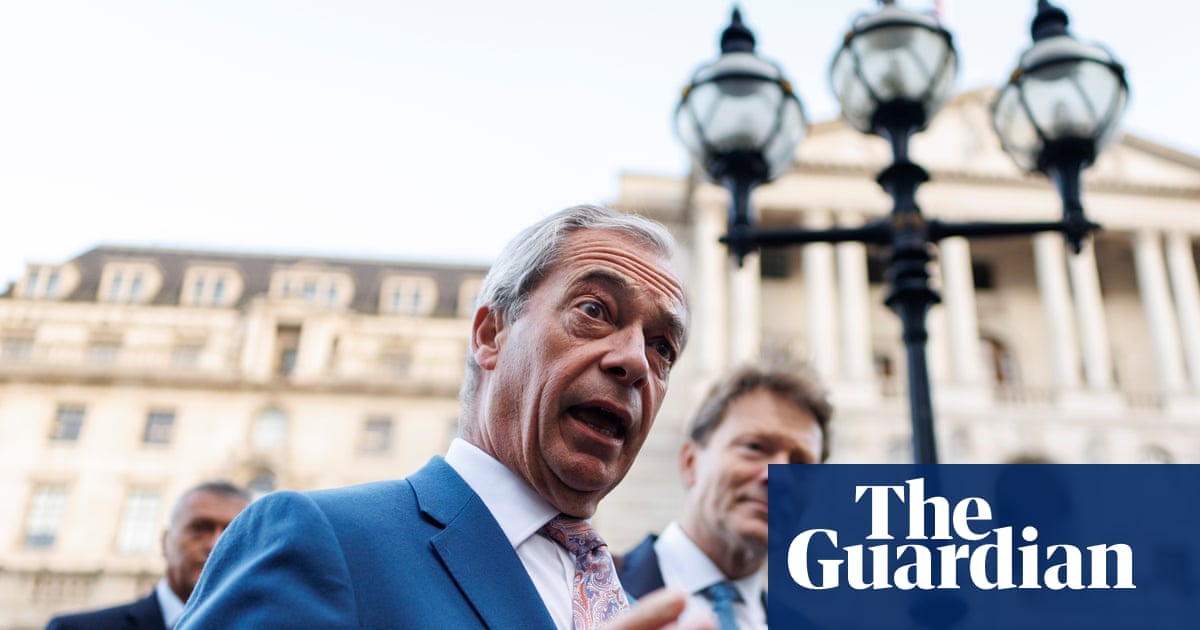 Farage trying to block ‘Britcoin’ plans that could be costly for billionaire donor | Nigel Farage