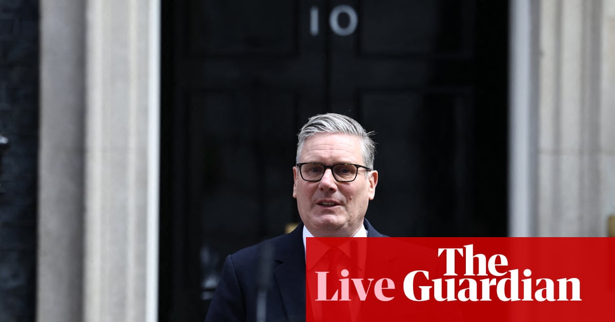 Starmer announces resignation as prime minister and leader of the Labour party - UK politics live | Politics