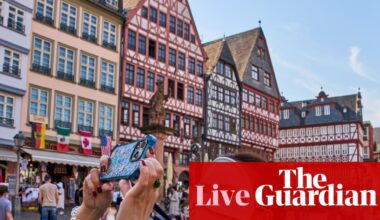 Europe heatwave live: Germany braced for temperatures ‘well over 40C’; extreme heat warnings for England | Europe