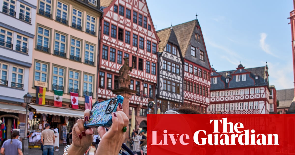 Europe heatwave live: Germany braced for temperatures ‘well over 40C’; extreme heat warnings for England | Europe