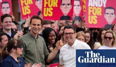 Celebrations and a swift exit after a Burnham win ‘beyond our wildest dreams’ | Andy Burnham