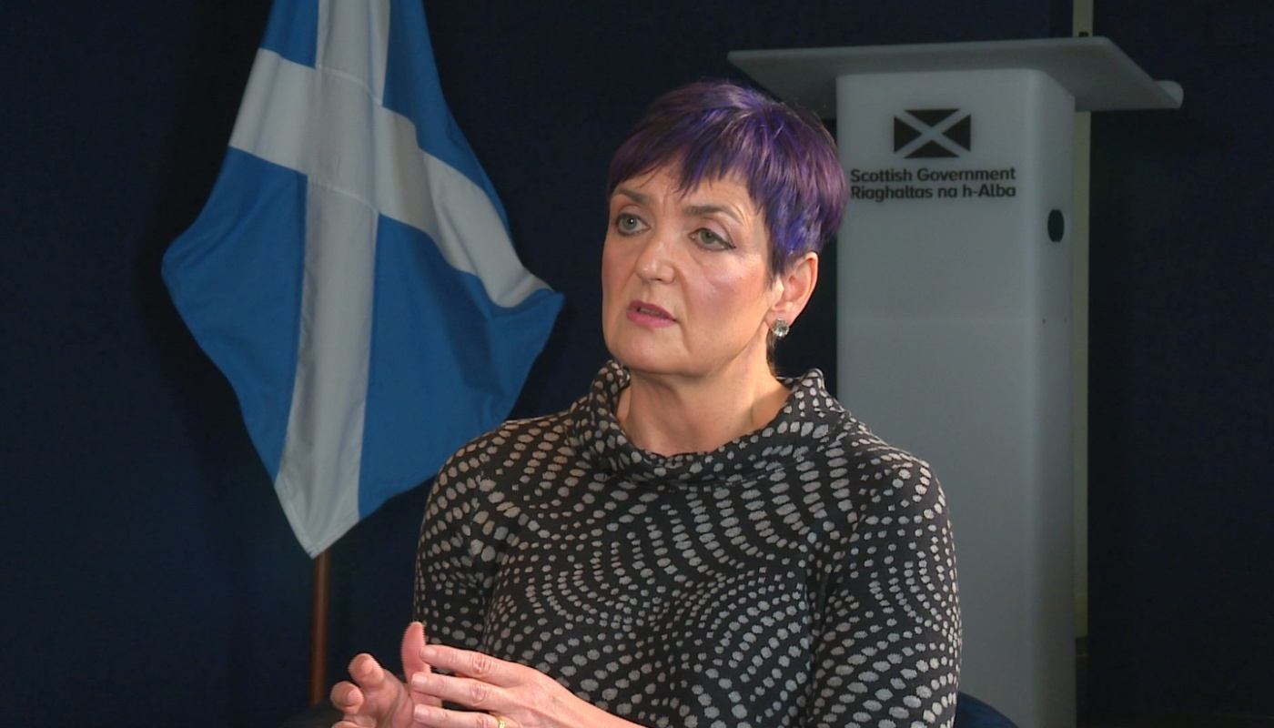 New health secretary Angela Constance.
