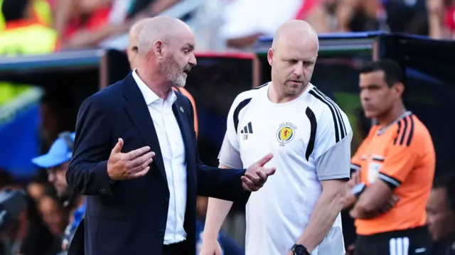 Steve Clarke and Steven Naismith