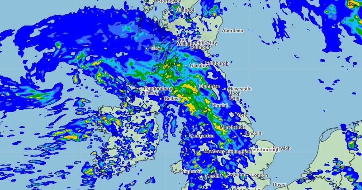 Met Office warns heavy rain to hit eight UK regions this Wednesday | Weather | News