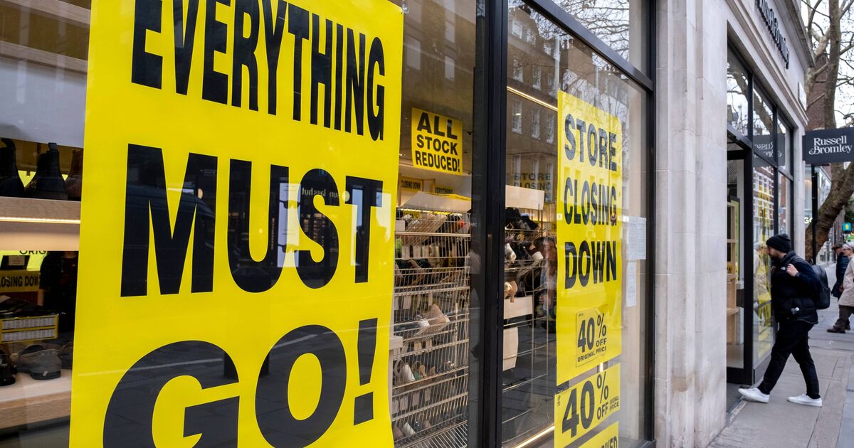 UK high street store owner plots 400 shop closures - closing sale launched | UK | News