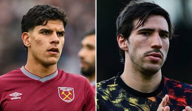 Transfer news LIVE: Mateus Fernandes to Man Utd, Arsenal want Tonali, Liverpool rejected | Football | Sport