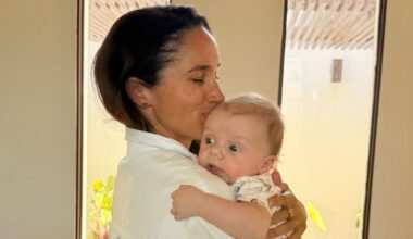 Meghan makes bizarre Harry joke along with baby photo | Royal | News