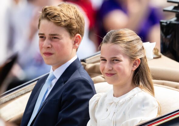 Prince George and Princess Charlotte of Wales Prince George and Princess Charlotte of Wales