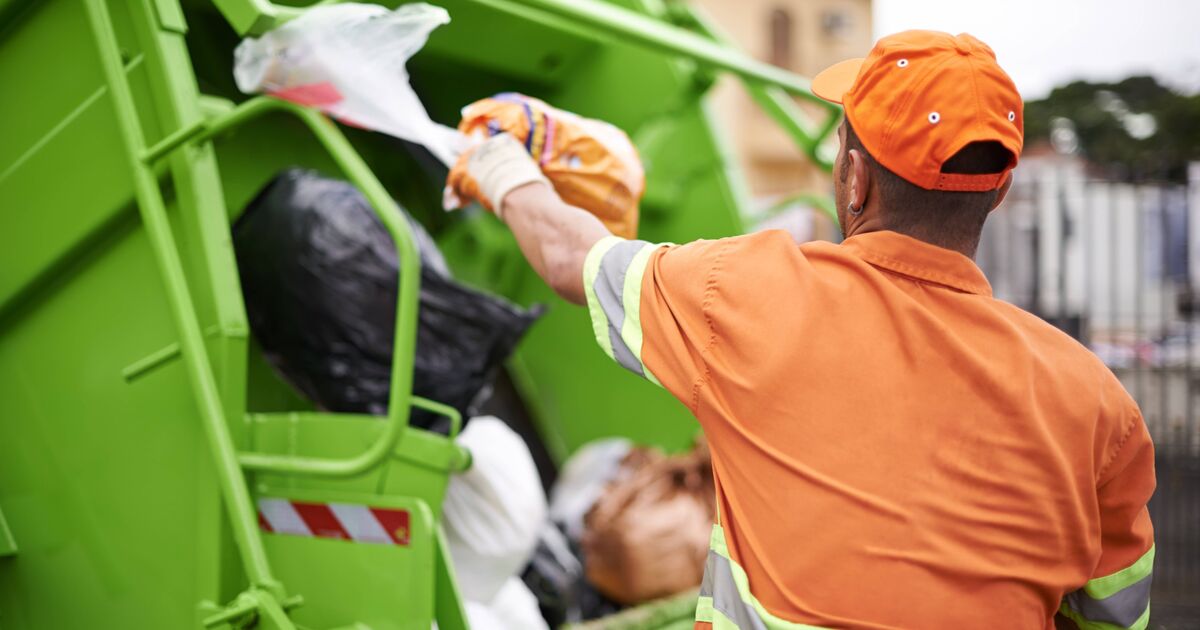 Bin man says rubbish won't be collected if you make mistake
