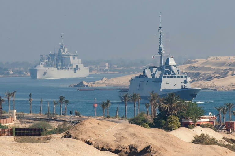 France and the United Kingdom have assembled a coalition of countries to help restore maritime traffic through the Strait of Hormuz (Handout)