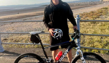 Heysham dad whose heart stopped for eight minutes raises thousands from charity bike ride