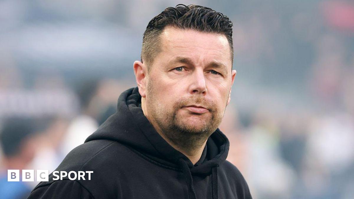 Pierre Sage pictured on the touchline with Lens