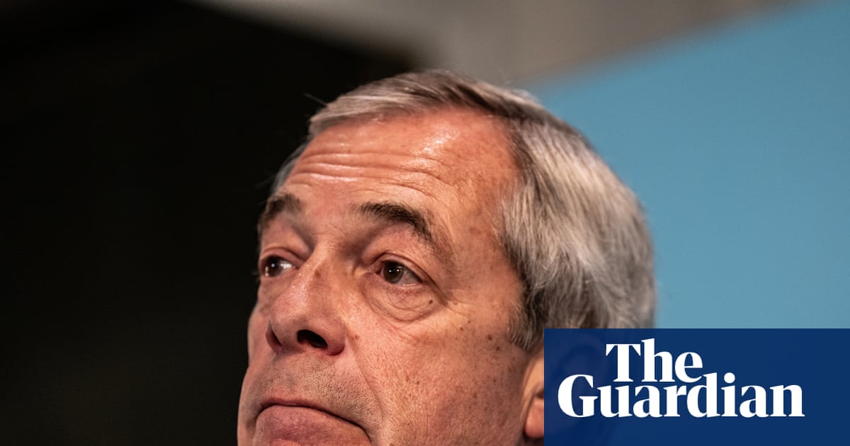 Labour urges Farage to stop evading scrutiny over £5m gift from crypto billionaire | Nigel Farage