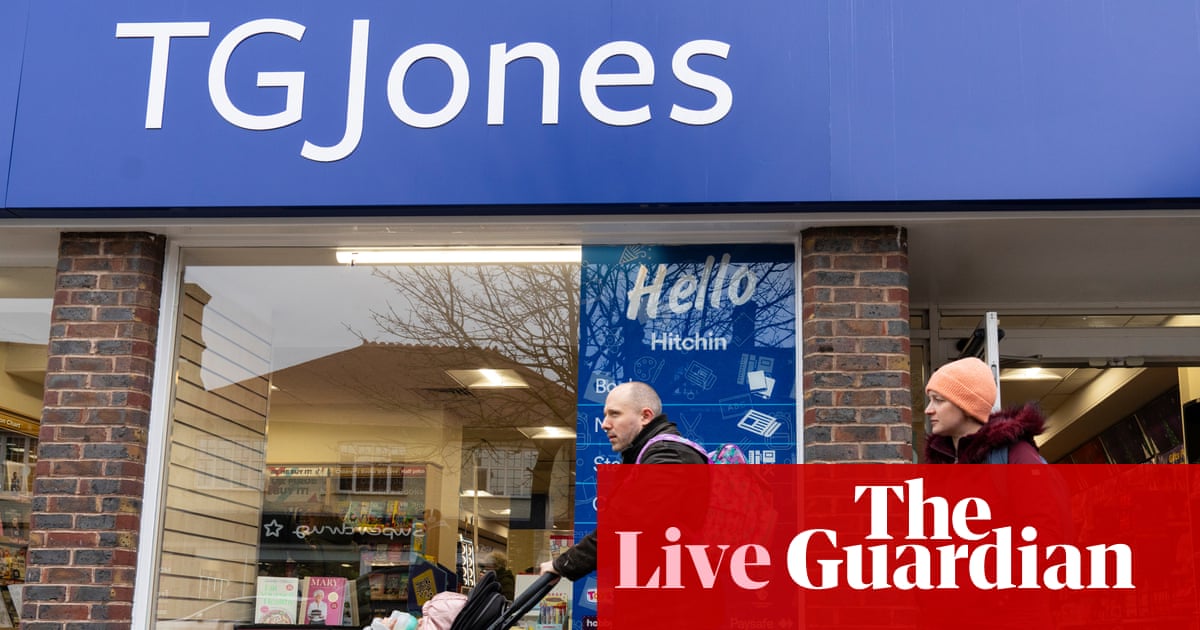 Key TG Jones landlords back restructuring plan; oil price hits four-month low – as it happened | Business