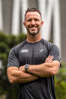 Ben Lucas, personal trainer and head coach of TCS Sydney Marathon.
