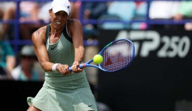 Keys to meet Maria in Eastbourne decider, Humbert and Bergs set up men's final