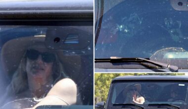 Britney Spears Out In L.A. As Sons Prepare for Paris Fashion Week