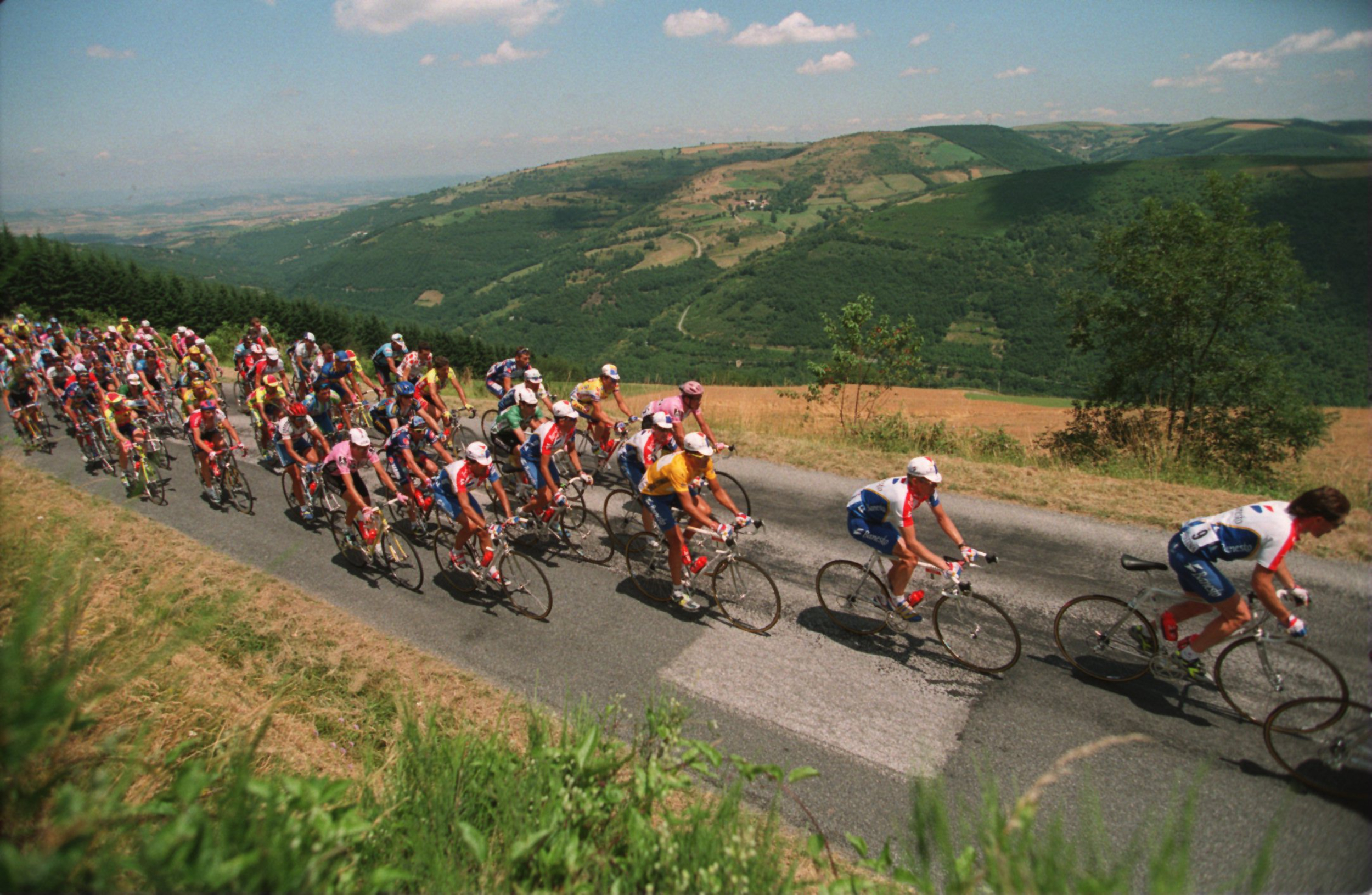 Tour de France peloton 1995