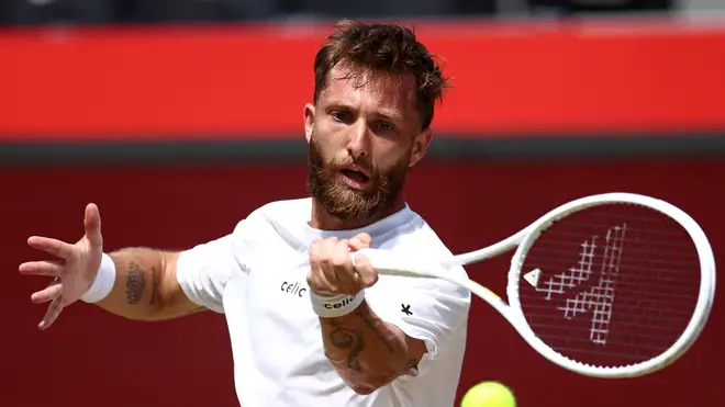 France's Corentin Moutet was fined $40,000 (£30,100) for swearing seven times in an interview following his opening-round win over compatriot Giovanni Mpetshi Perricard at the Queen's Club tournament