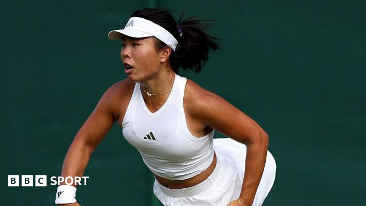 Mimi Xu at Wimbledon