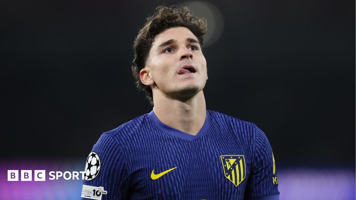 Atletico Madrid striker Julian Alvarez