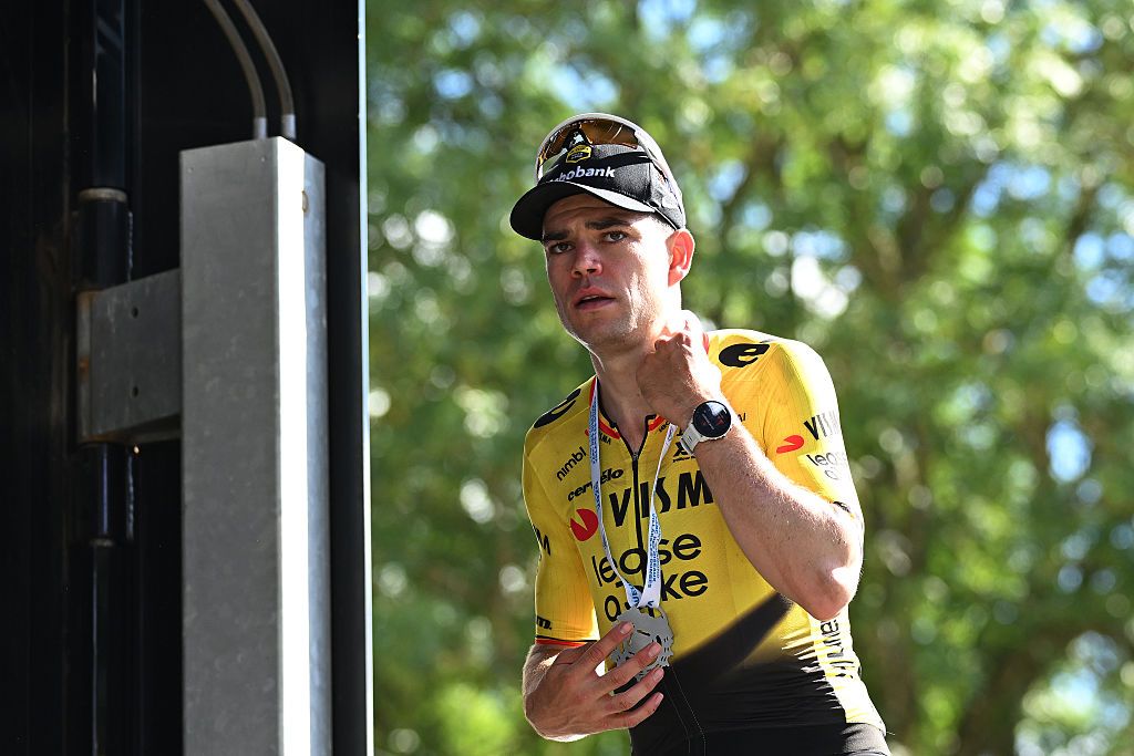 VILLARS-LES-DOMBES, FRANCE - JUNE 11: Wout van Aert of Belgium and Team Visma