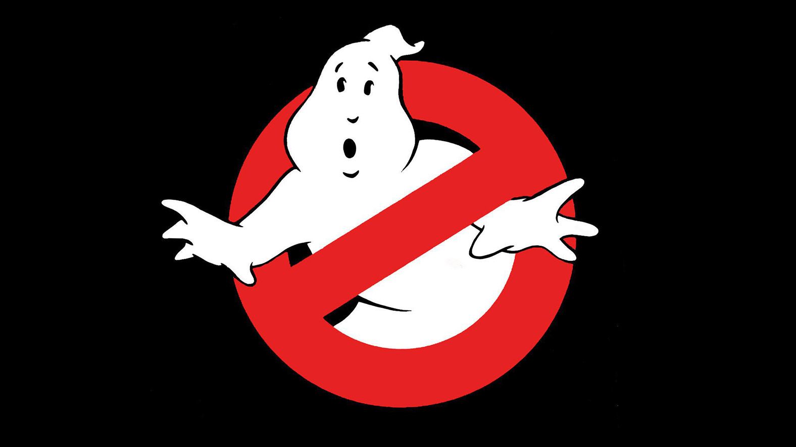 Ghostbusters logo of crossed-out ghost