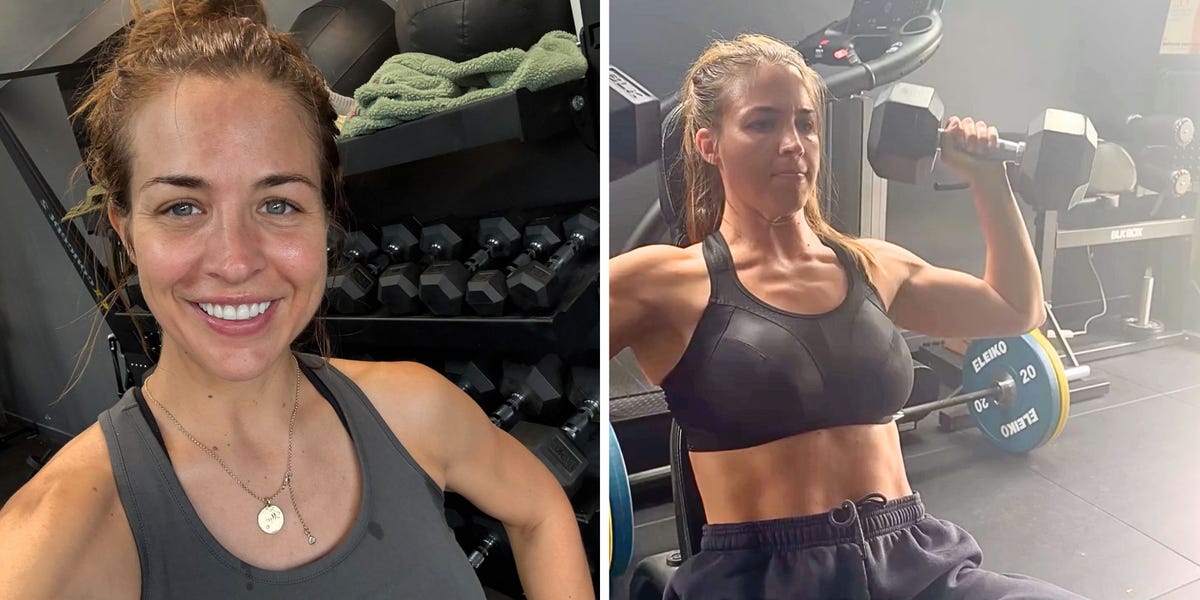 Busy mum Gemma Atkinson uses this exercise to build strong shoulders fast – here’s why it’s so time efficient