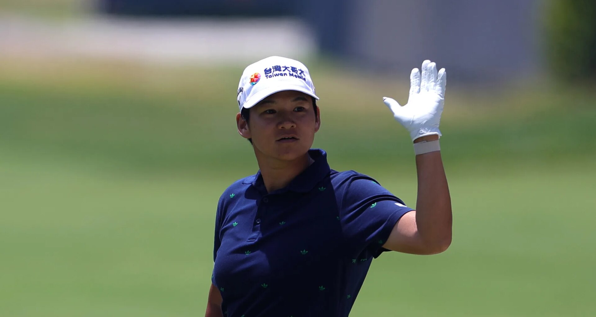 Yani Tseng holes out from the water at 2026 KPMG Women's PGA