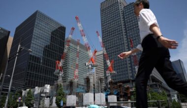 Japan's economy cools on weak capex in Q1, revised data shows