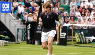 Australian Dane Sweeny makes his first overseas grand slam in Wimbledon qualifiers