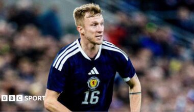 Ross McCrorie earned his second Scotland cap in a 1-0 friendly loss to Ivory Coast in March