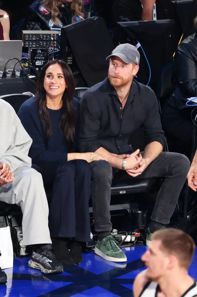 Meghan Markle and Prince Harry on February 15, 2026.Credit: Getty Images