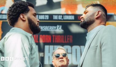 Moses Itauma and Filip Hrgovic face off in London