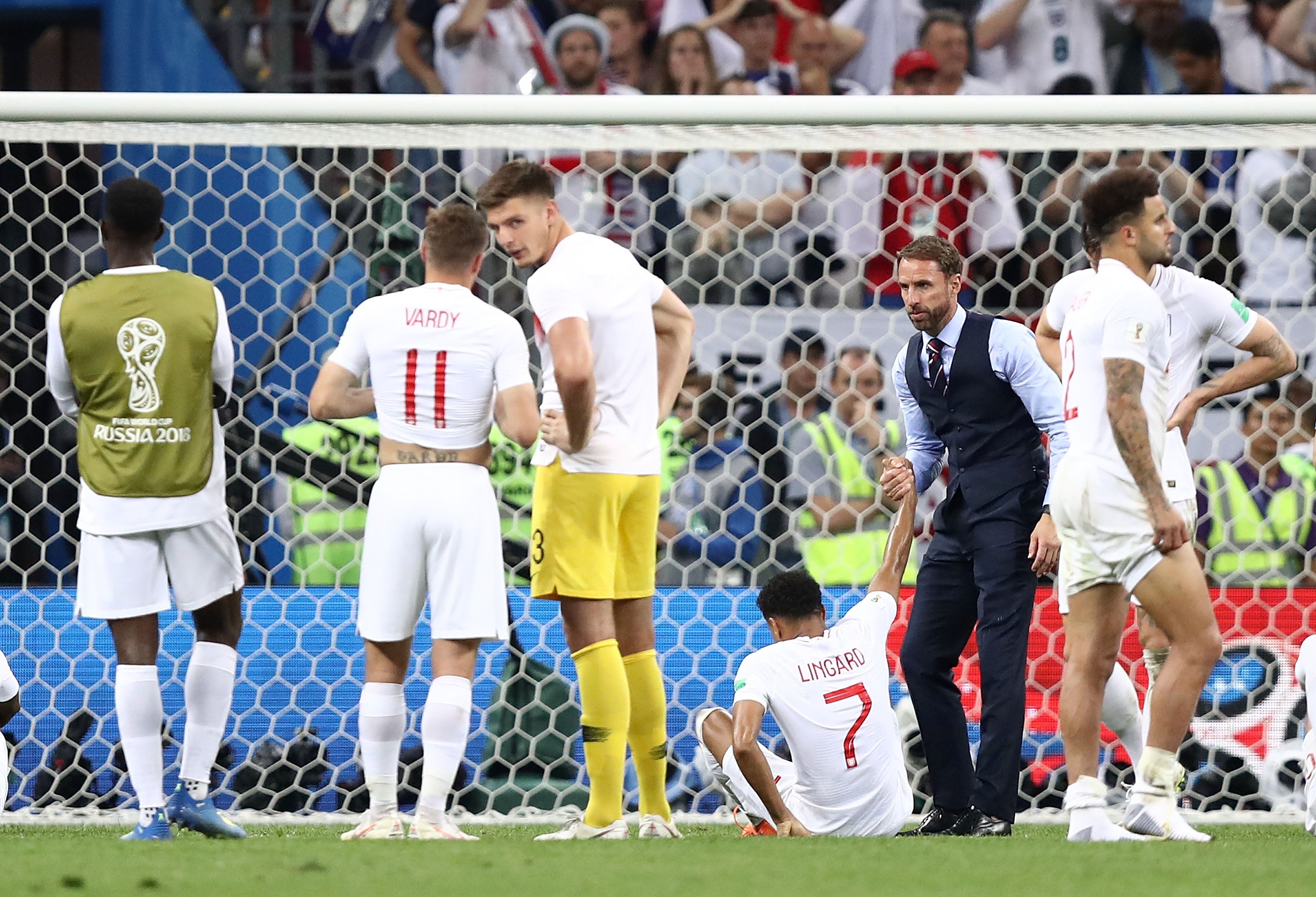 England lost the only previous World Cup meeting between the side