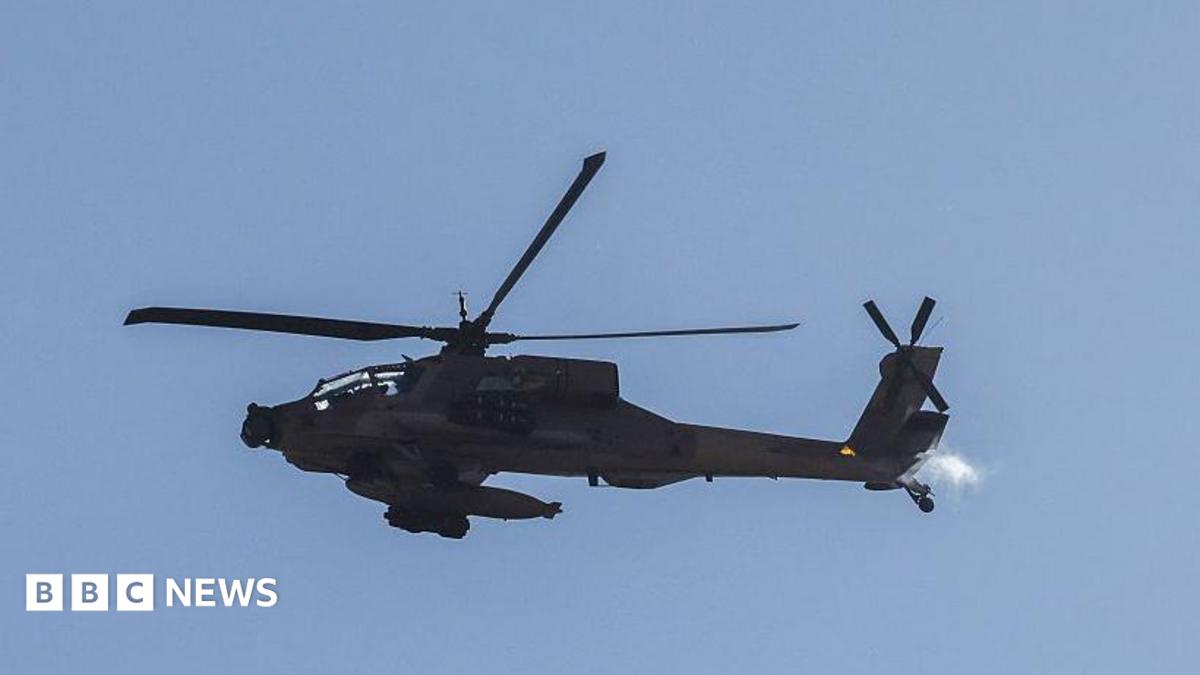 Live: US striking Iran in response to downing of helicopter, military says