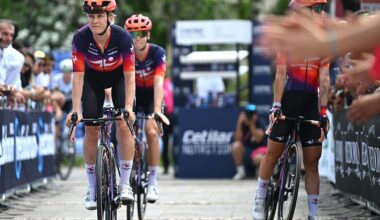 SORBOLO MEZZANI, ITALY - JUNE 05: Marit Raaijmakers of Netherlands and Team Human Powered Health prior to the 37th Giro d&amp;apos;Italia Women 2026, Stage 7 a 159km stage from Sorbolo Mezzani to Salice Terme / #UCIWWT / on June 05, 2026 in Sorbolo Mezzani, Italy. (Photo by Luc Claessen/Getty Images)