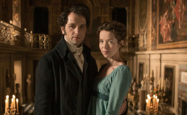 Television Programme: Death Comes to Pemberley with Anna Maxwell Martin as Elizabeth Darcy and Matthew Rhys as Mr. Darcy. Programme Name: Death Comes to Pemberley - TX: n/a - Episode: n/a (No. n/a) - Embargoed for publication until: n/a - (C) Origin - Photographer: Robert Viglasky