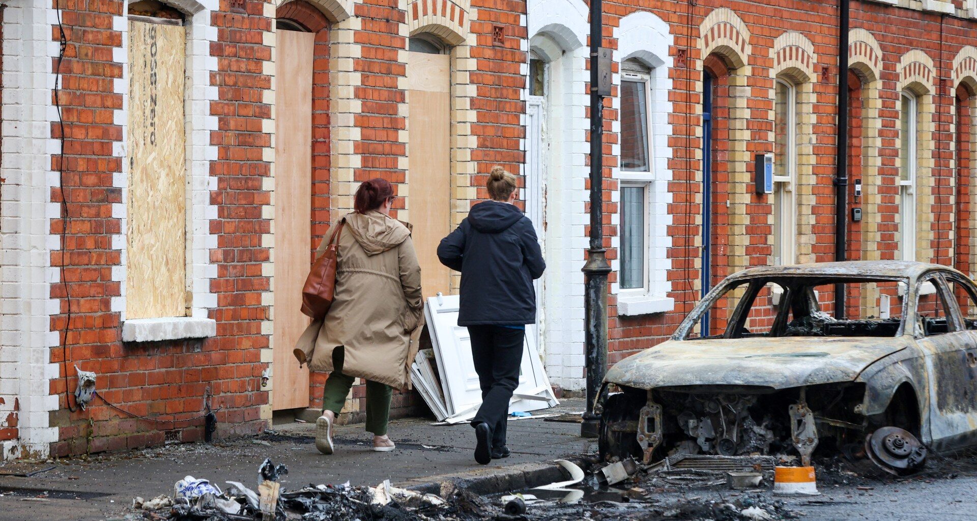 Minister condemns ‘racist thuggery’ as violence returns to Northern Ireland | Protests News