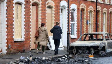 Minister condemns ‘racist thuggery’ as violence returns to Northern Ireland | Protests News