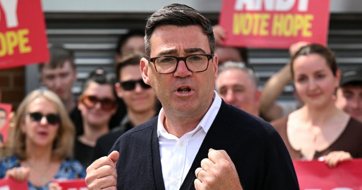 Andy Burnham wins key UK by-election, paving way to challenge Keir Starmer | Politics News