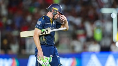 Jos Buttler failed to get going in the IPL 2026 final. (ANI Pic Service)