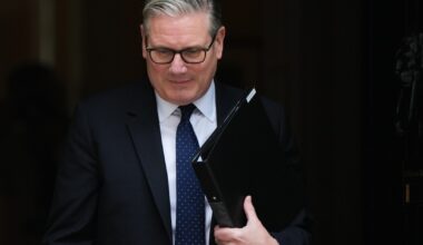 Keir Starmer resigns as U.K. prime minister but will stay on until successor is chosen