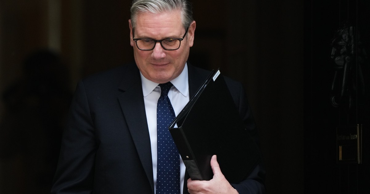 Keir Starmer resigns as U.K. prime minister but will stay on until successor is chosen