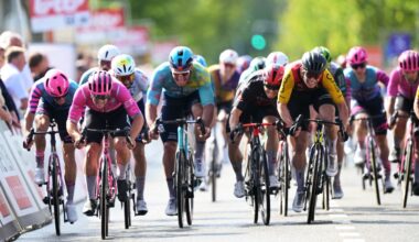 Heistse Pijl: Young Briton Noah Hobbs claims first pro victory in tight sprint