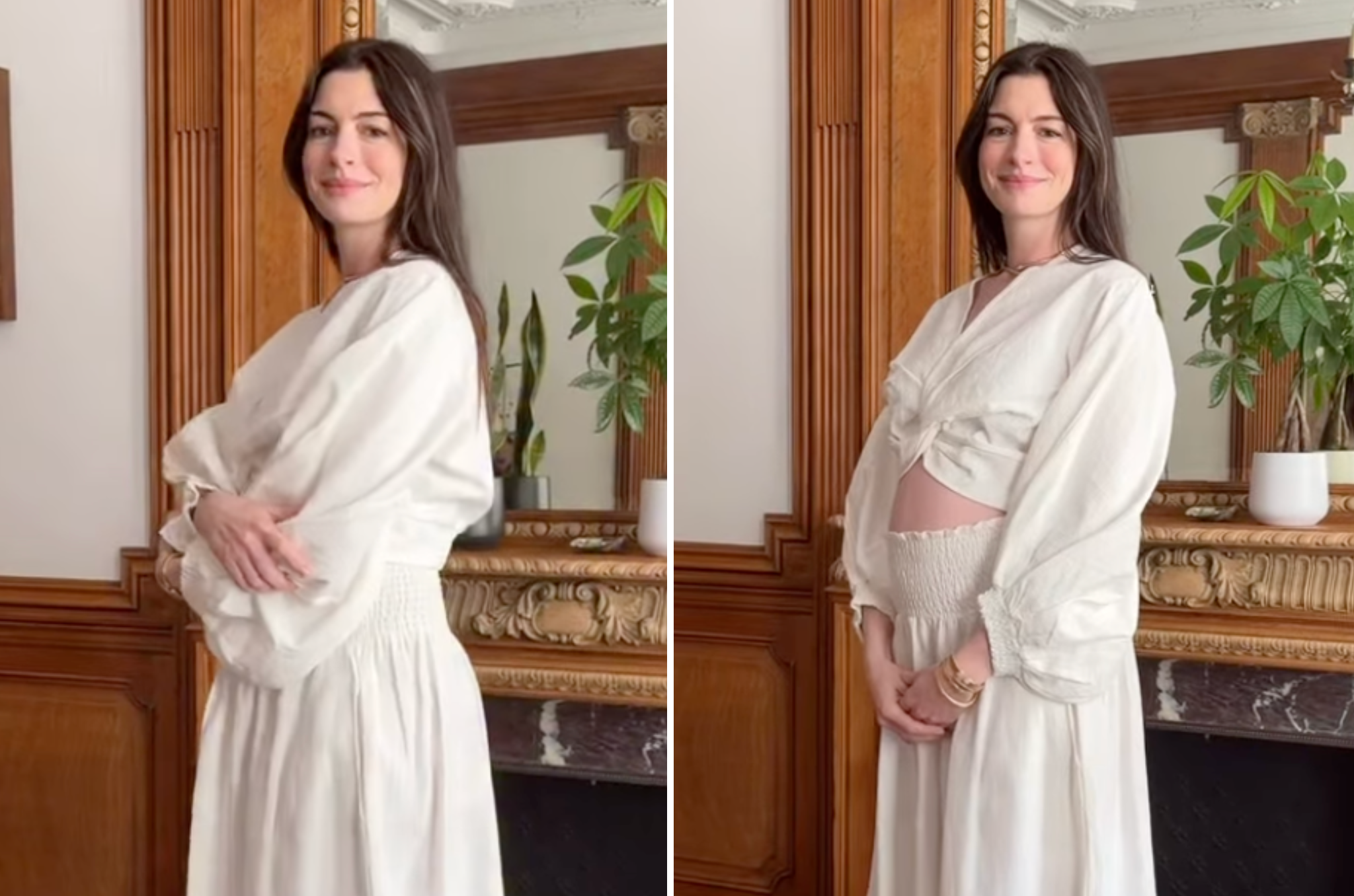 Anne Hathaway is pregnant with her third child