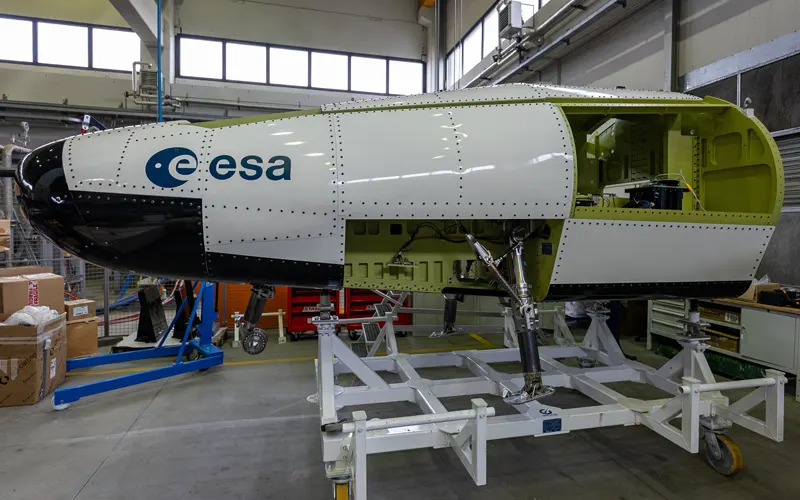 ESA will reattempt the final full-scale Space Rider drop test no earlier than October 2026, after an anomaly aborted a previously unannounced test.