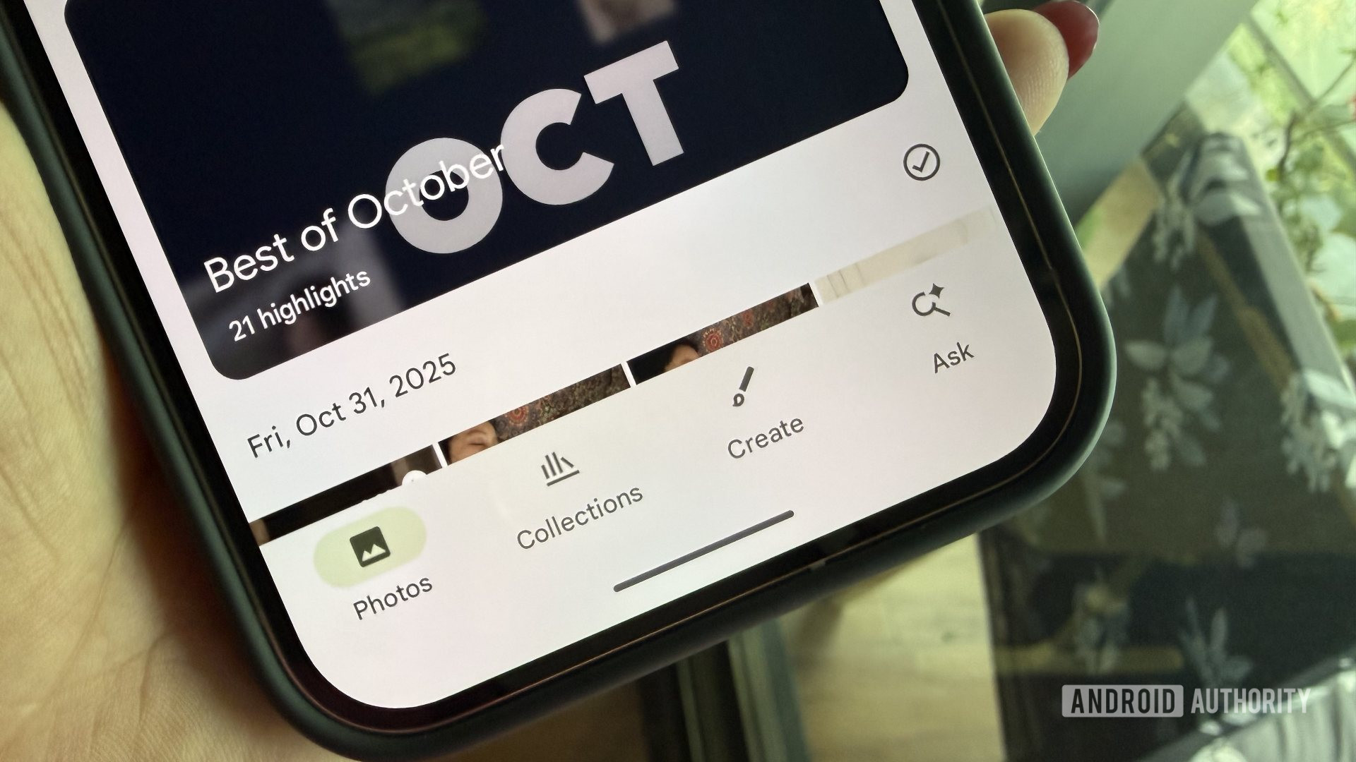 Ask button Google Photos Ask button Google Photos
